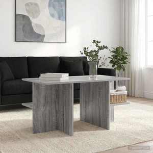 vidaXL Masă de cafea Sonoma gri 87 x 50 x 45 cm Lemn prelucrat imagine