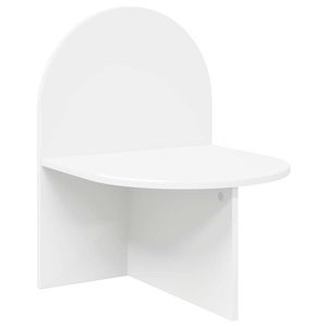 vidaXL Noptieră Alb 48 x 49 x 65 cm Lemn prelucrat imagine