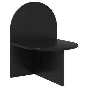 vidaXL Noptieră Stejar Negru 48 x 49 x 65 cm Lemn prelucrat imagine
