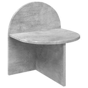 vidaXL Noptieră Gri Beton 40 x 35, 5 x 45, 5 cm Lemn prelucrat imagine