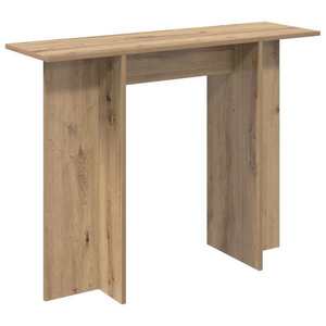 vidaXL Masă de consolă Stejar Artizanal 100 x 30 x 75 cm imagine