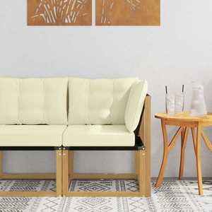 vidaXL Sofa Colțar pentru Exterior imagine