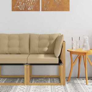 vidaXL Sofa Colțar pentru Exterior imagine