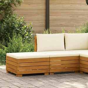 vidaXL Set de lounge pentru grădină 2 Bucată Maro Lemn Solid de Acacia imagine