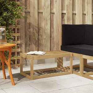 vidaXL Bancă de exterior Alb 79 x 43 x 37 cm Lemn Solid de Acacia imagine