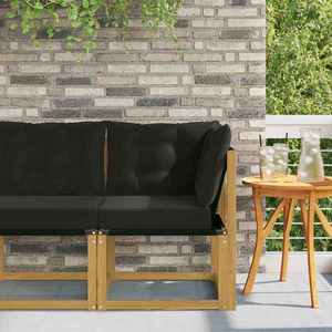 vidaXL Sofa Colțar pentru Exterior imagine