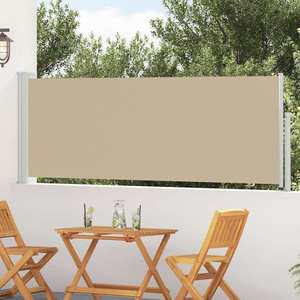 vidaXL Jaluzea laterală retractabilă Bej 300 x 100 cm Poliester imagine