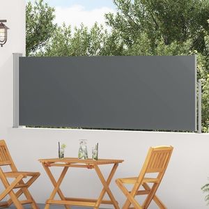 vidaXL Jaluzea laterală retractabilă Antracit 500 x 100 cm Poliester imagine