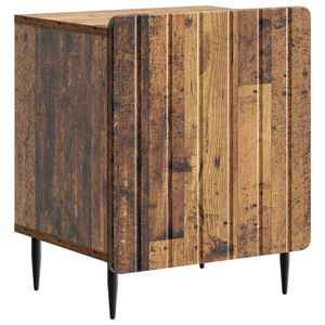 vidaXL Dulap de noapte Lemn vechi 43 x 34, 5 x 52 cm Lemn prelucrat imagine
