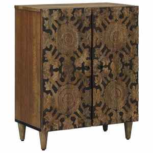 vidaXL Dulap de depozitare Maro 60 x 33, 5 x 75 cm Lemn de mango solid imagine