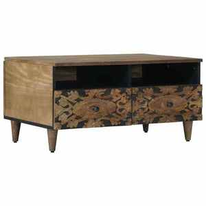 vidaXL Masă de cafea Maro 80 x 54 x 40 cm Lemn de mango solid imagine