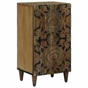 vidaXL Bufet cu depozitare Maro 40 x 33, 5 x 75 cm Lemn de mango solid imagine