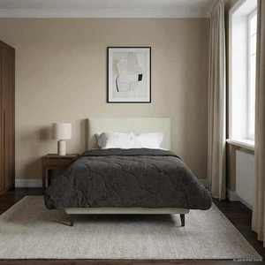 vidaXL Duvet de iarnă Patos Antracit 140 x 220 cm imagine