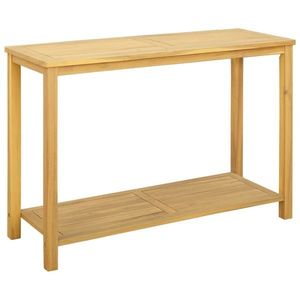 vidaXL Masă de consolă pentru grădină Acacia deschis 110 x 40 x 75 cm imagine
