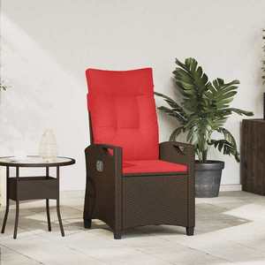 vidaXL Scaun de grădină rabatabil 56 x 60 x 112 cm oțel imagine