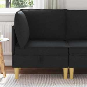 vidaXL Sofa cu Depozitare Țesătură imagine
