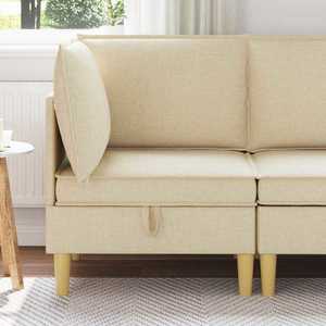 vidaXL Sofa cu Depozitare Țesătură imagine