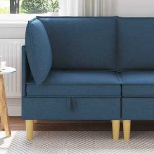 vidaXL Sofa cu Depozitare Țesătură imagine