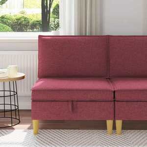 vidaXL Sofa cu Depozitare Țesătură imagine