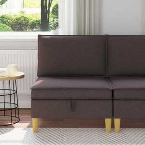vidaXL Sofa cu Depozitare Țesătură imagine