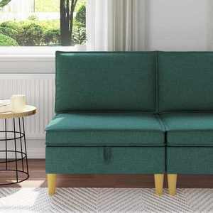 vidaXL Sofa cu Depozitare Țesătură imagine