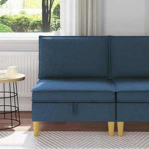 vidaXL Sofa cu Depozitare Țesătură imagine