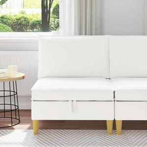 vidaXL Sofa cu Depozitare Țesătură imagine