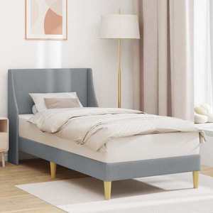vidaXL Cadru de pat cu headboard placă de conectare imagine
