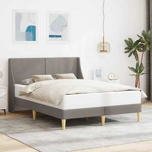 vidaXL Cadru de pat cu headboard placă de conectare imagine