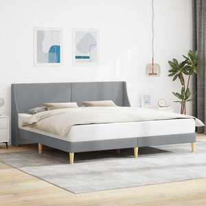 vidaXL Cadru de pat cu headboard placă de conectare imagine