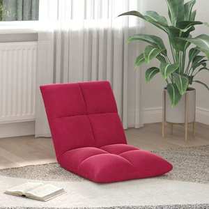 vidaXL Scaun de podea Roșu Vin 50 x 61 x 57 cm Catifea imagine