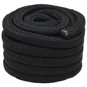 vidaXL Sfoară de Barcă Negru complet PP imagine