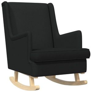 vidaXL Scaun balansoar Negru 62 x 80 x 85 cm țesătură imagine