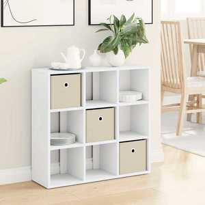 vidaXL Bufet cu sertar Alb 73, 5 x 24 x 69, 5 cm imagine