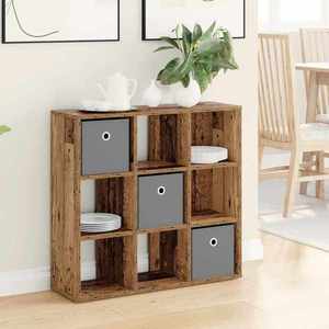 vidaXL Bufet cu sertar Lemn vechi 73, 5 x 24 x 69, 5 cm imagine