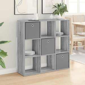vidaXL Bufet cu sertar Gri Sonoma 102 x 31 x 99, 5 cm imagine