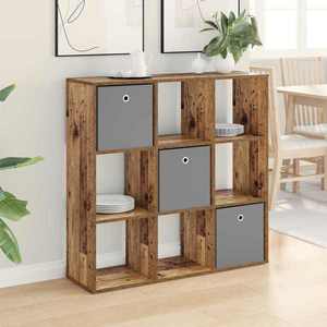 vidaXL Bufet cu sertar Lemn vechi 102 x 31 x 99, 5 cm imagine