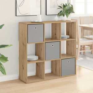 vidaXL Bufet cu sertar Stejar Artizanal 102 x 31 x 99, 5 cm imagine