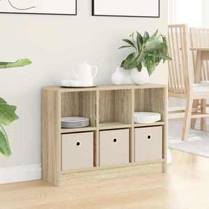 vidaXL Bufet cu sertar Stejar Sonoma 73, 5 x 22, 5 x 53, 5 cm imagine
