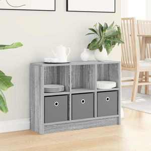 vidaXL Bufet cu sertar Gri Sonoma 73, 5 x 22, 5 x 53, 5 cm imagine