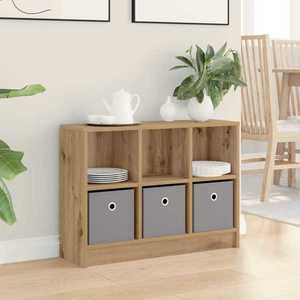 vidaXL Bufet cu sertar Stejar Artizanal 73, 5 x 22, 5 x 53, 5 cm imagine