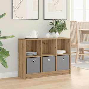 vidaXL Bufet cu sertar Stejar Artizanal 88, 5 x 27, 5 x 63, 5 cm imagine