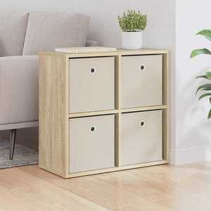 vidaXL Bufet cu sertar Stejar Sonoma 59, 5 x 27 x 57 cm imagine