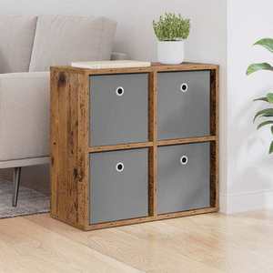 vidaXL Bufet cu sertar Lemn vechi 59, 5 x 27 x 57 cm imagine