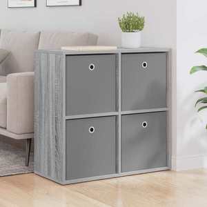 vidaXL Bufet cu sertar Gri Sonoma 68, 5 x 32 x 67 cm imagine