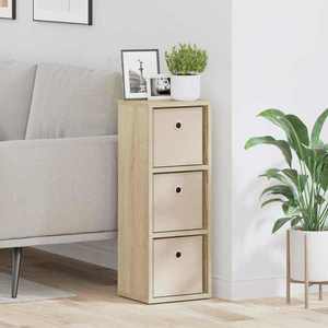 vidaXL Bufet cu sertar Stejar Sonoma 25, 5 x 22 x 69, 5 cm imagine