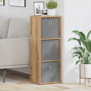 vidaXL Bufet cu sertar Stejar Artizanal 30, 5 x 27 x 84, 5 cm imagine