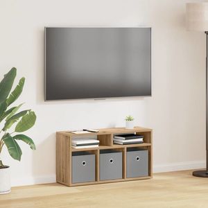 vidaXL Bucătărie joasă cu sertar Stejar Artizanal 72 x 22, 5 x 38 cm imagine