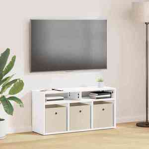 vidaXL Bucătărie joasă cu sertar Alb 87 x 27, 5 x 43 cm imagine