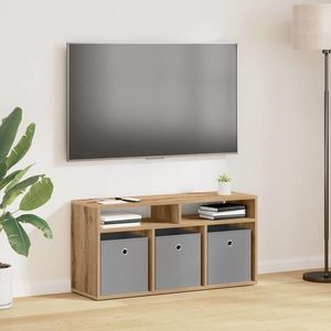 vidaXL Bucătărie joasă cu sertar Stejar Artizanal 87 x 27, 5 x 43 cm imagine